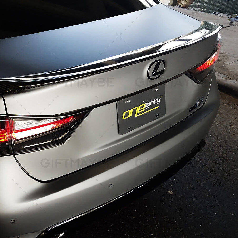 For Lexus Trunk Logo Badge Emblem Car Exterior Replace Gloss Black F-Sport IS GS