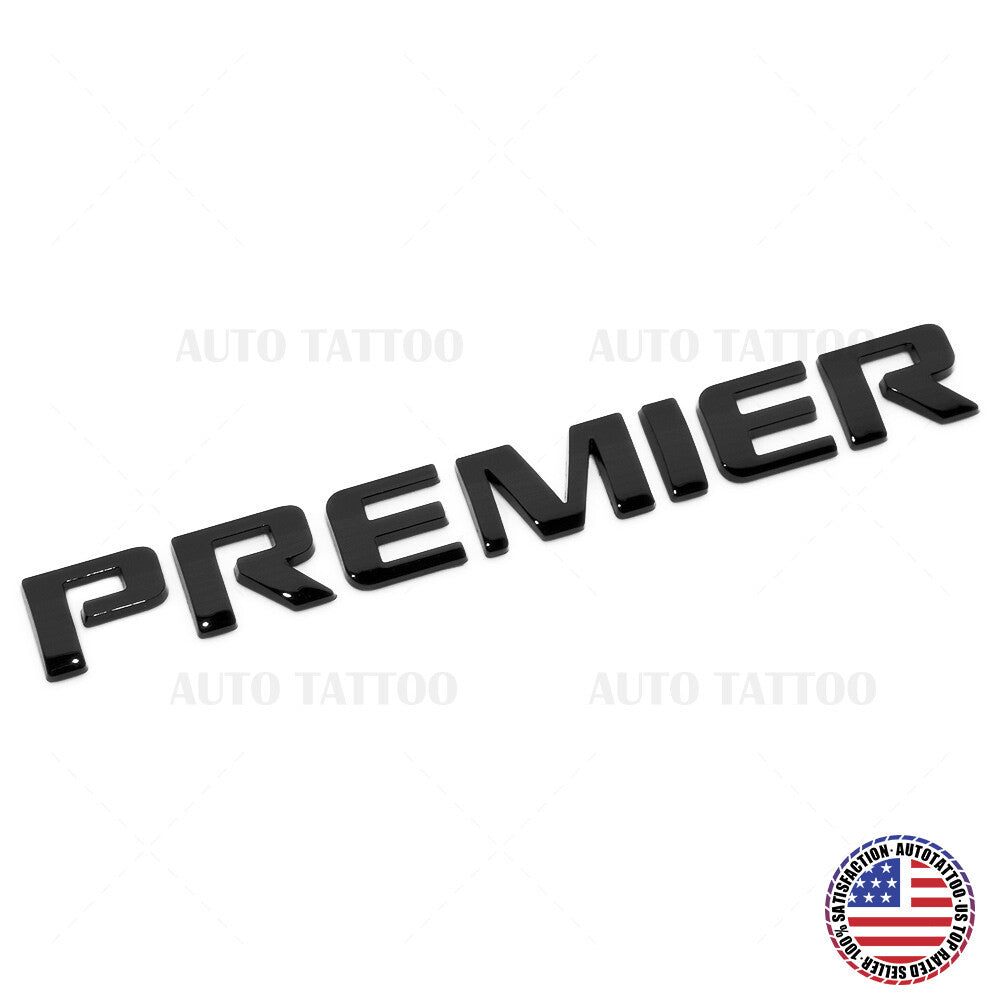 Chevy Equinox Premier Liftgate Nameplate Letter Logo Badge Emblem Gloss Black