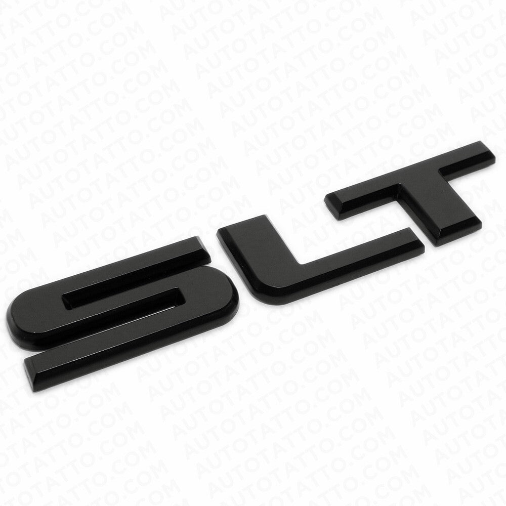 14 - 20 GMC SLT Tailgate Door Letter Nameplate Emblem Logo Badge Matte Black