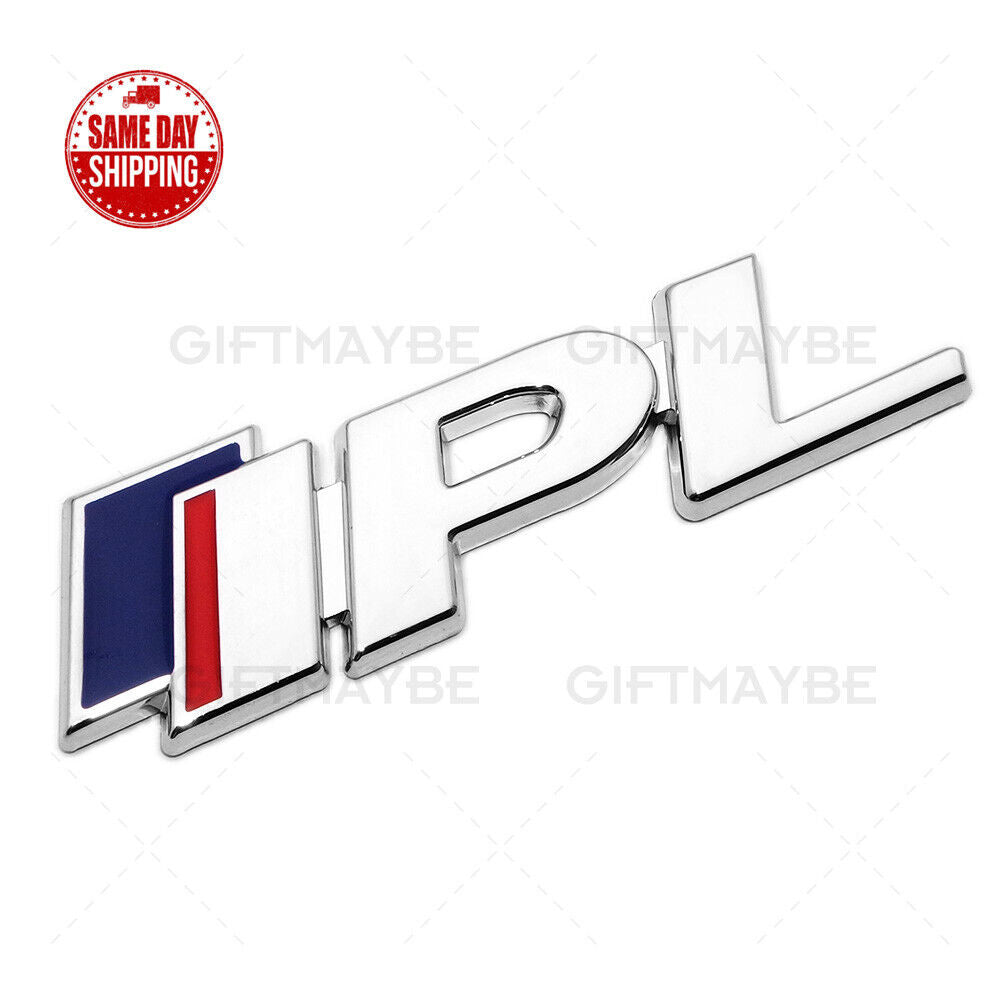 Universal Fashion Metal IPL Car Decal Sticker for Auto Decoration