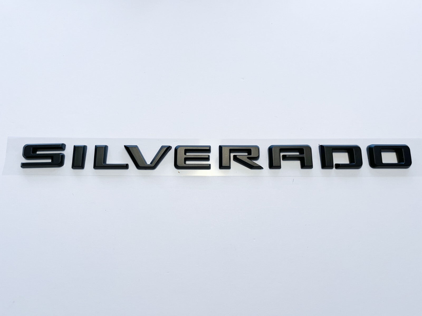 2019-2023 Matte Black Chevrolet Silverado RST Z71 Emblem Nameplate Badge Kit 4pc