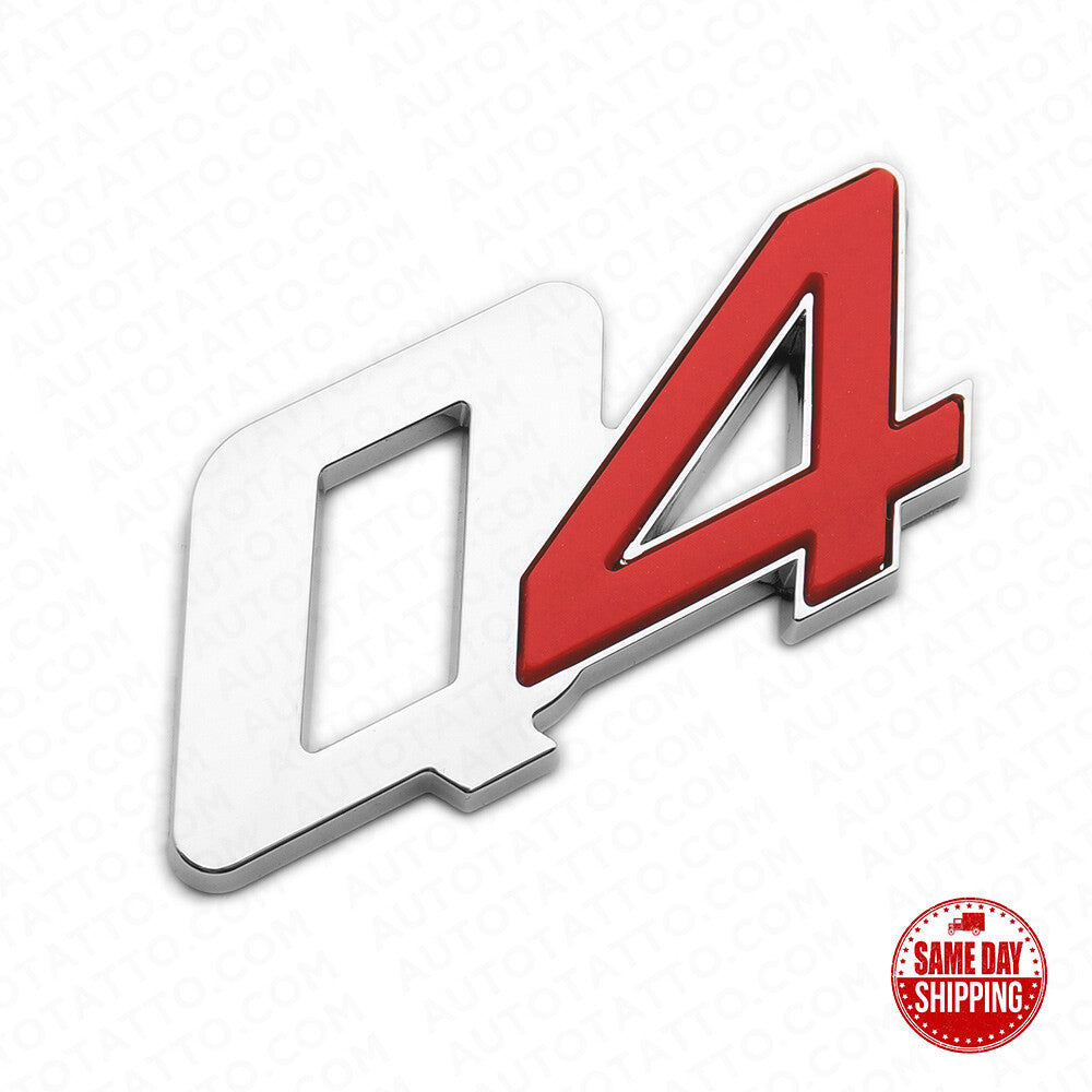 For Maserati Ghibli Quattroporte Q4 Chrome Trunk Lid Logo Emblem Badges Sport