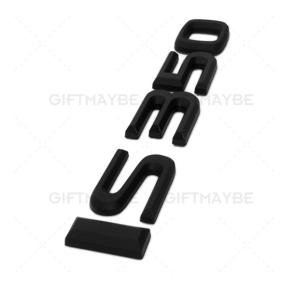 Lexus Trunk Lid Matte Black IS 350 Letter Logo Badge Decal Emblem Car F-Sport