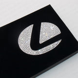 For Lexus Car Interior 3D Diamond Steering Wheel Logo Badge Emblem Decoration