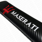 Maserati Carbon Car Seat Belt Cover Safety Shoulder Strap Cushion Pad Harness