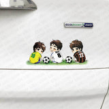 Fashion 3D Creative PVC Car Sticker for Auto Scratch Cover or Decoration
