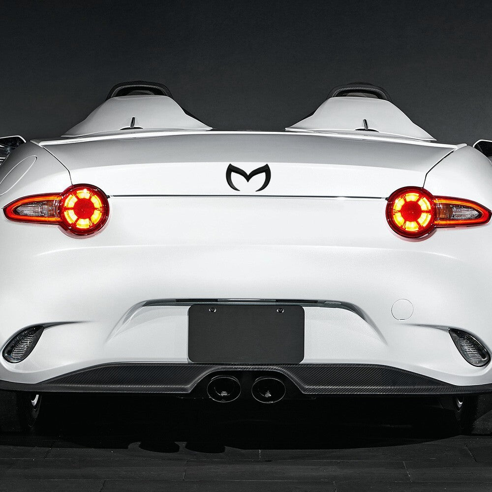 Mazda Gloss Black Bat Batman Style Nameplate Emblem Badge 3D Sticker Sport