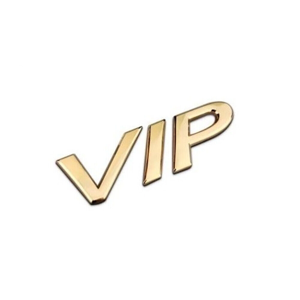 Universal 3D Fashion Metal Waterproof VIP Car Decal Sticker for Auto Decoration