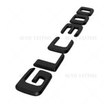 17-21 Mercedes GLC 300 Letter Emblem Liftgate Logo Badge AMG Sport Matte Black