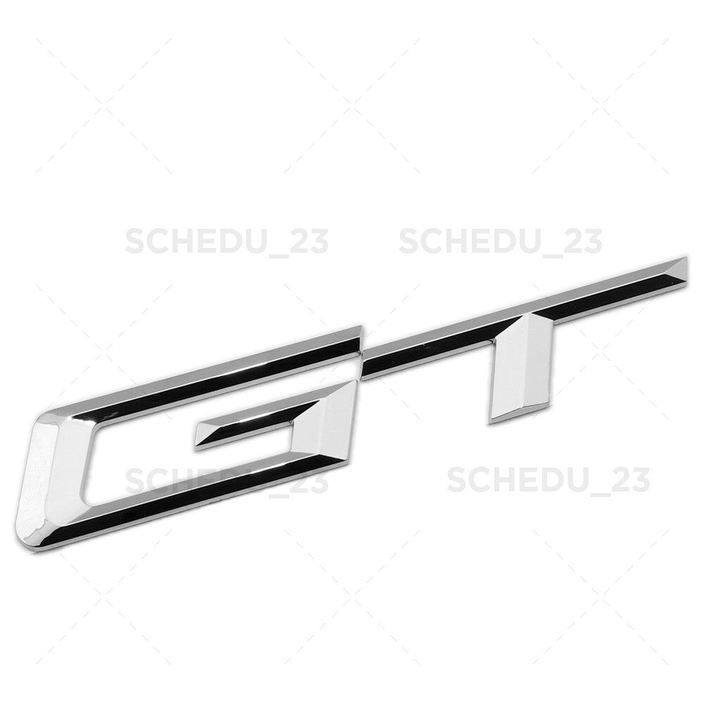 10-13 Chrome 535i 550i GT Trunk Lid Letter Emblem 5 Series Performance F07
