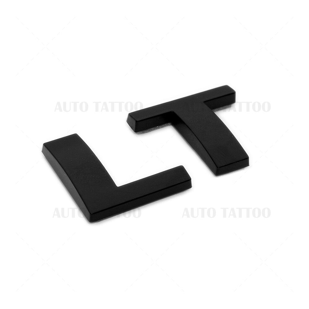 Chevy Equinox LT Liftgate Nameplate Letter Logo Badge Emblem Sport Matte Black