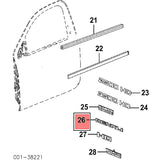 2x Denali HD Side Door Tailgate Letter Nameplate Emblem Badge GMC 3D OEM Chrome