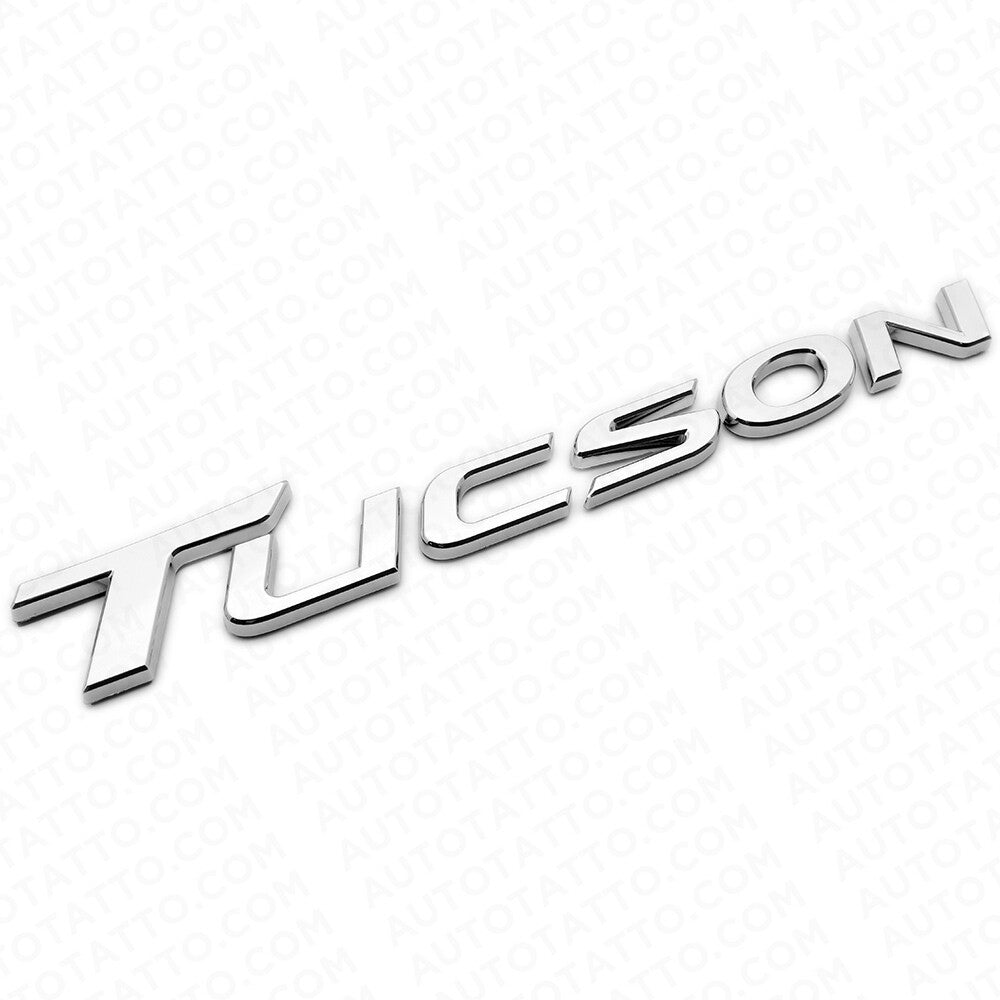 For 19-21 Hyundai TUCSON Rear Liftgate Nameplate Emblem Badge Letter Chrome
