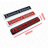 Universal 3D Fashion Metal Limited Edition Car Decal Badge Sticker Decoration