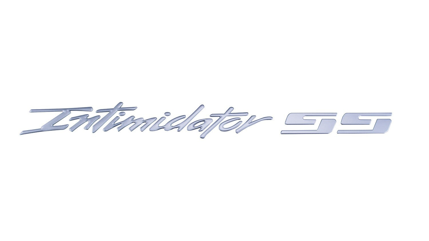 1Pc Intimidator SS Emblem Letters Badge 88980874 Silver  17 INCH