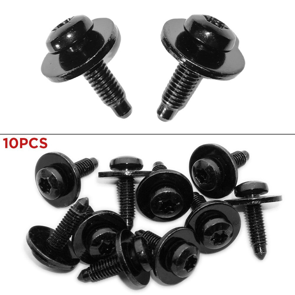 10 pcs For MINI Cooper M6X20 Screw F54 F55 F56 F60 Countryman Black