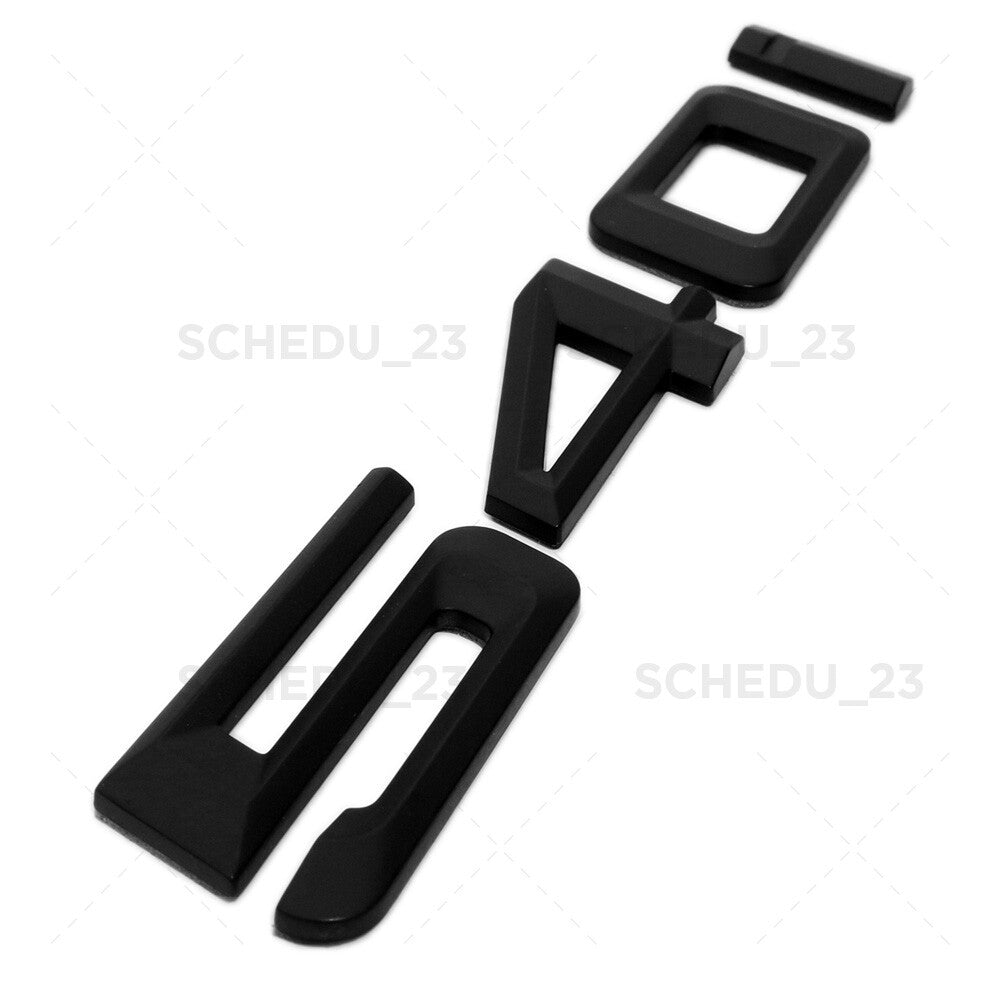 For BMW 540i Logo Emblem Replace Badge Car Trunk Lid M Performance G30 G31 Black