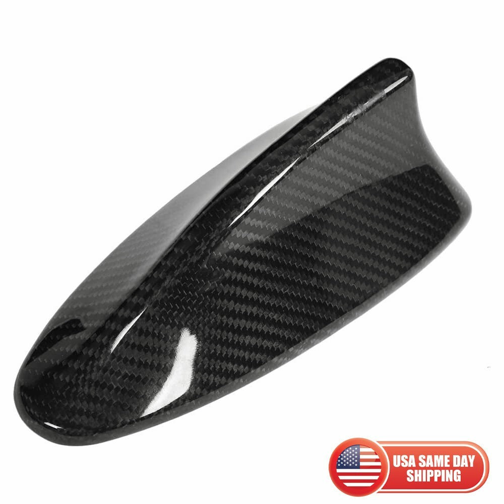 Real Carbon Fiber Antenna Roof Shark Fin Cap Cover BMW M5 F01 F02 F10 F11 F18