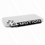 2018 - 2023  VW OEM ABS 4 Motion Rear Trunk Nameplate Badge Emblem Black Chrome
