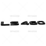For Lexus Rear Turnk Lid Gloss Black LS 460 Letter Logo Badge Emblem Car Replace