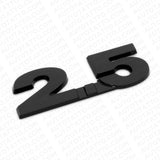 VW Jetta SportWagen 2.5 Rear Truck Rear Hatch Lid Nmaeplate Badge Emblem Black