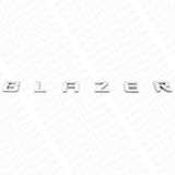 2x 19-20 Chevrolet Blazer Front Side Door Letter Nameplate Badge Emblem Chrome