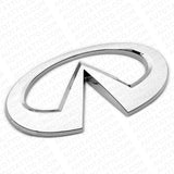 Infiniti 08-20 G37 Q60 QX60 Front Radiator Grille Logo Emblem Badge Chrome