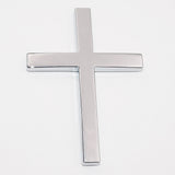 Universal 3D Fashion Metal Jesue Fish Cross Car Decal Sticker Decoration