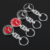 Mercedes-Benz AMG Edition Sport Car Home Key Fob Keychain Ring Nameplate Gift