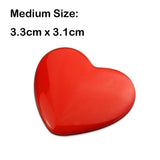 Universal 3D Fashion Metal Heart and Stars Car Decal Sticker for Auto Decoration