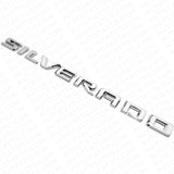 19-21 OEM Chrome Silverado 1500 Side Fender Letter Logo Emblem Badge Z71 LT LTZ
