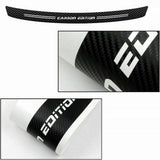 Universal Carbon Fiber Film Car Trunk Bumper Scratch Protection Guard Sticker