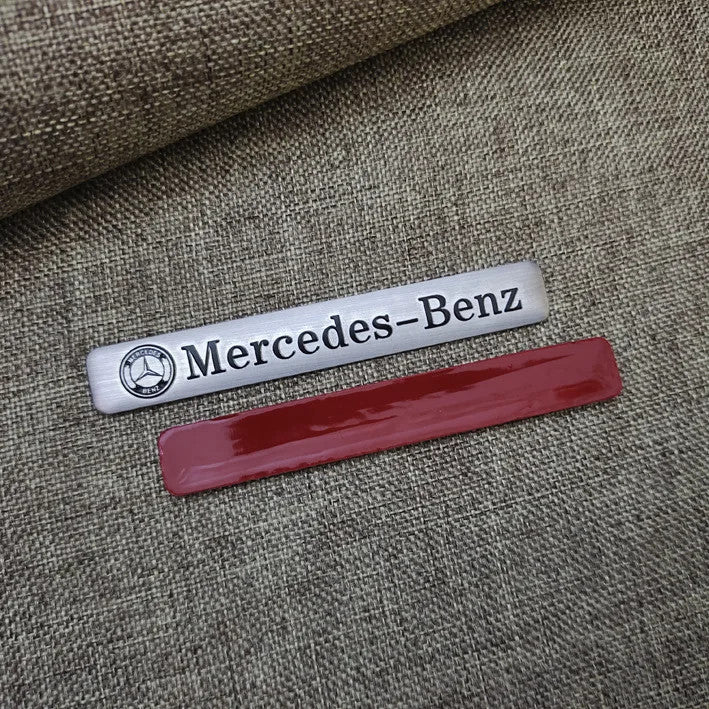 Car Emblem Sticker For Mercedes Benz AMG Brabus Maybach Smart W204 GLC CLA GLK