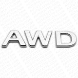 For Infiniti AWD Rear Liftgate Badge Emblem Nameplate Chrome