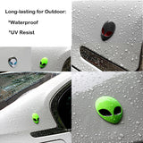 Universal 3D Fashion Metal E.T. Alien Car Decal Sticker for Auto Decoration