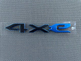 NEW - 2020-24 - 68412009AB - JEEP WRANGLER 4XE TAILGATE MATTE GRAY EMBLEM