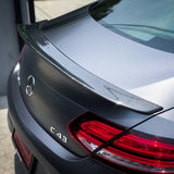 Carbon Fiber PSM Trunk Spoiler Wing 15-21 Mercedes W205 C Class 2dr AMG Coupe