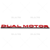Tesla Rear Liftgate Lid Dual Motor Performance Nameplate Logo Badge Emblem Sport