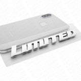 For 4Runner Sequoia Tacoma Tundra Limited Letter Rear Door Emblem Badge Sport