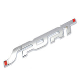 Universal 3D Fashion Metal 1x Sport / 2x Sport Car Decal Sticker Auto Decoration