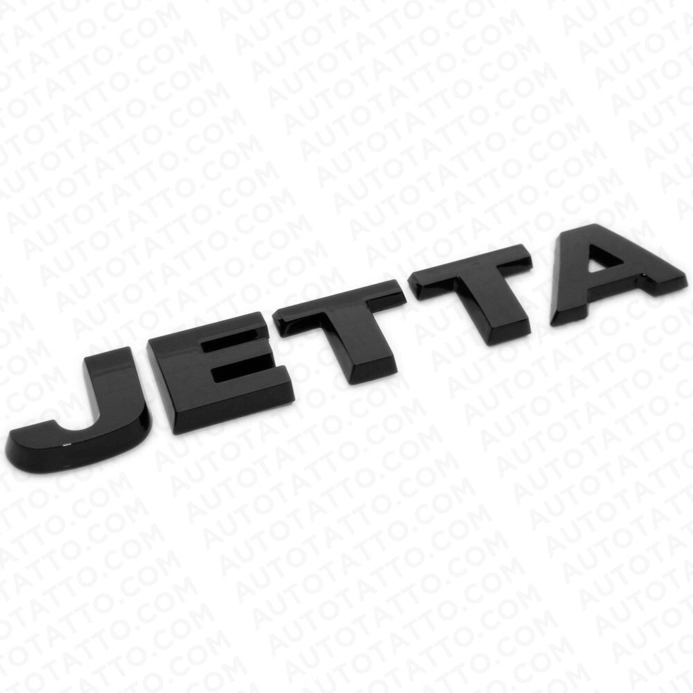 10-21 Volkswagen Jetta Rear Truck Lid Nmaeplate Badge Emblem Black