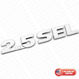 For 11-14 VW Jetta 2.5 SEL Rear Truck Rear Lid Nmaeplate Badge Emblem Chrome