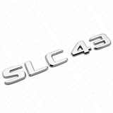Mercedes SLC 43 AMG Rear Letter Emblem Trunk Lid Logo Badge Sport OEM Chrome