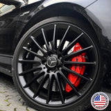 4x Mercedes Wheels Center Lock Design Cap Hub Star Cover Insert Sport AMG Black