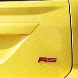 3D Fashion ABS Waterproof RS Car Decal Badge Emblem Sticker for Auto Decoration