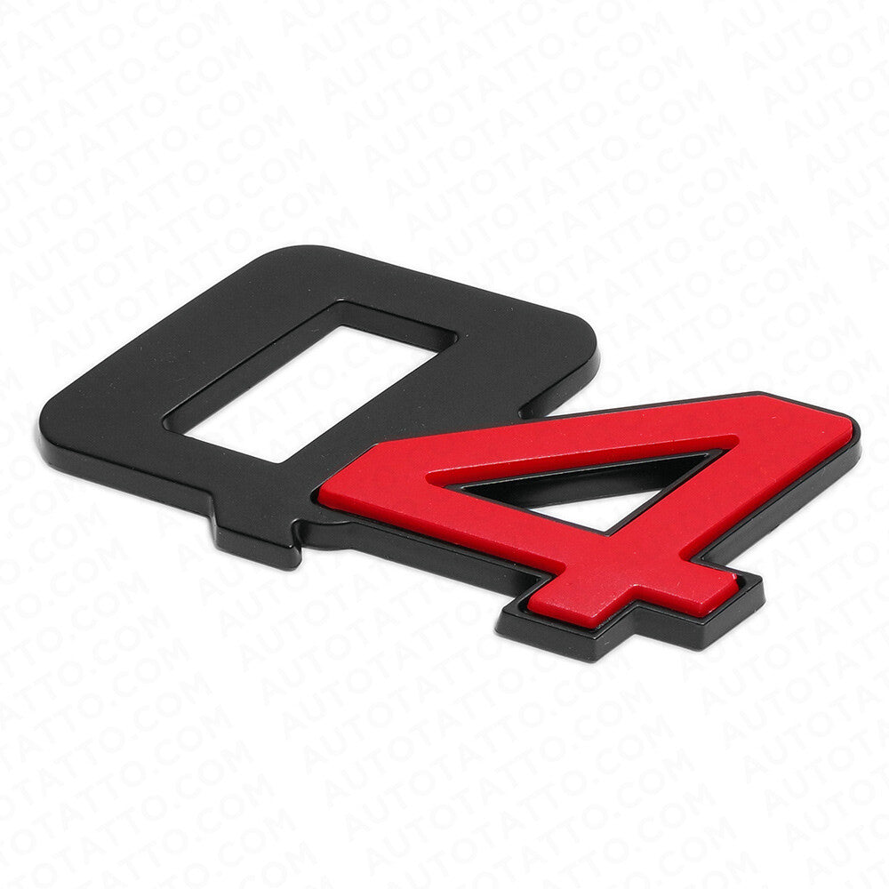 For Maserati Ghibli Quattroporte Q4 Black Trunk Lid Nameplate Logo Emblem Badges