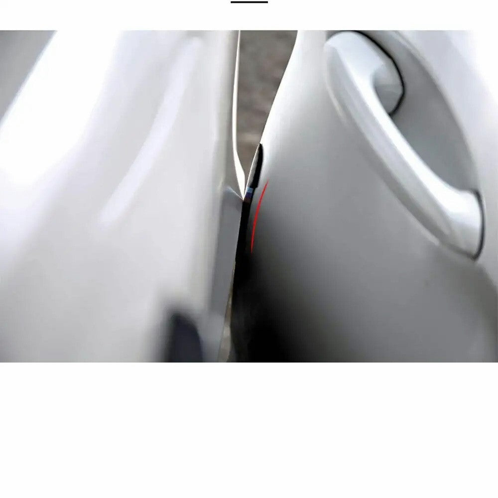 BMW M Performance 3D Carbon Car Side Door Strip Scratche Edge Guard Trim Silver