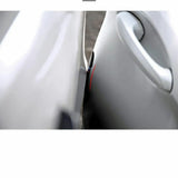 BMW M Performance 3D Carbon Car Side Door Strip Scratche Edge Guard Trim Silver