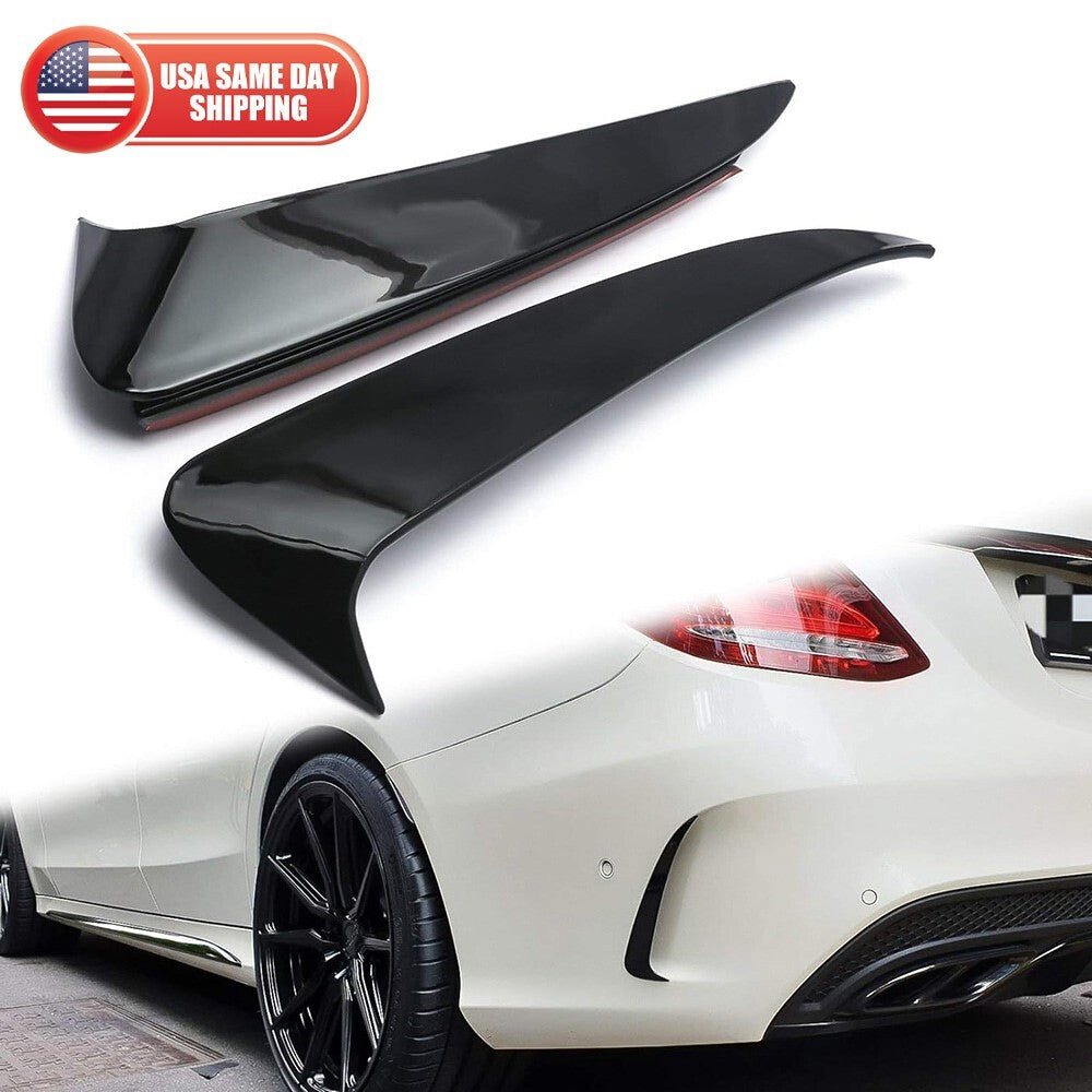 Mercedes C Class W205 4dr C43 C63 2014-2019 Amg Rear Bumper Air Vent Cover Black