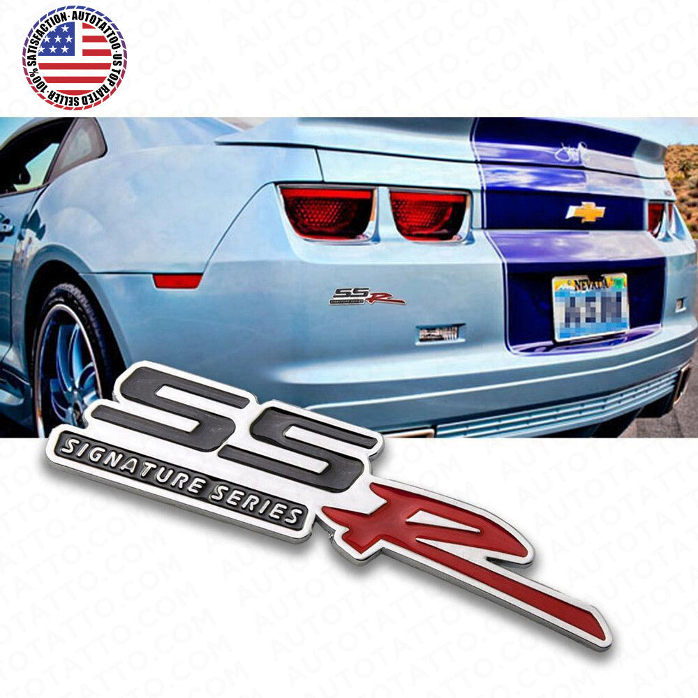 Chevy SSR Signature Series Body Metal Nameplate Emblem Car Badge Racing Sport
